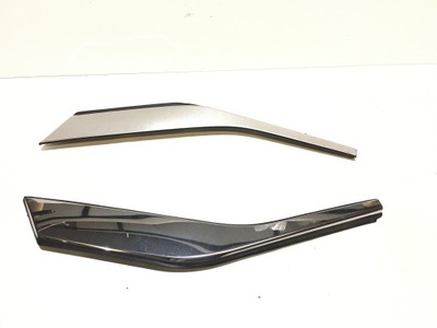 Renault captur ii левая молдинг задний крыло хром фото №1