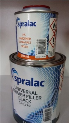 SPRALAC PODKŁAD WYPEŁNIAJĄCY SP5279 ЧЕРНЫЙ КОМПЛЕКТ 1,25L