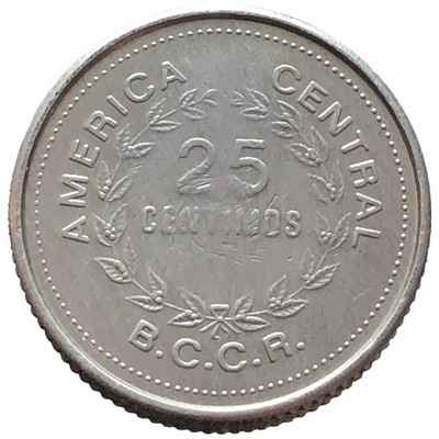 88058. Kostaryka - 25 centymów - 1983r. (opis!)