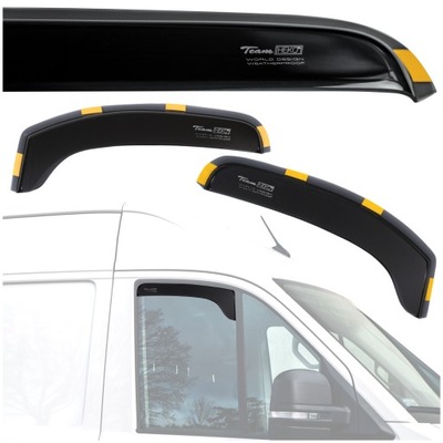 DEFLECTORES VENTANAS LATERALES HEKO PARA NISSAN NV400 2010- | 2 PIEZAS  