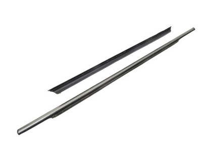 Mini r60 молдинг уплотнитель дверь левый перед хром фото №1