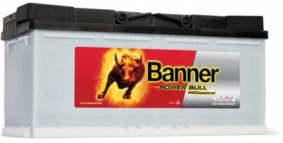 AKUMULIATORIUS BANNER 110AH 900A POWER BULL 