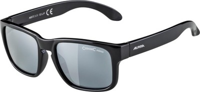 Okulary Alpina Junior Mitzo Kolor Black Gloss Szkło Black Mirror Cat.3