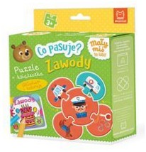 Co pasuje? Zawody. Puzzle + książeczka - Anna