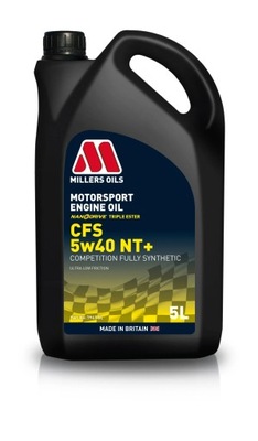 MILLERS OIL - CFS 5W40 NT [5L] WYCZYNOWY МАСЛО МОТОРНОЕ W PEŁNI SYNTETYCZNY