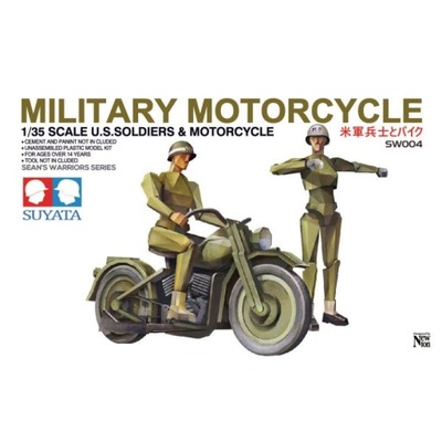 Military Motorcycle 1:35 Suyata SW-004