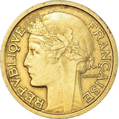 Moneta, Francja, Morlon, 2 Francs, 1937, EF(40-45)