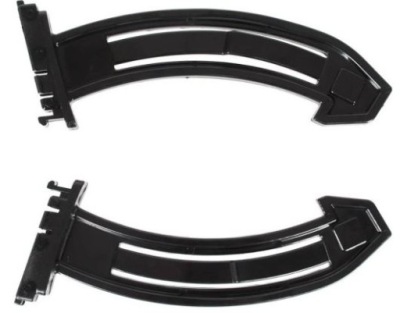 2 петлі петля напрямні підвіски do бардачка пасажира opel astra g ii 2 фото №1