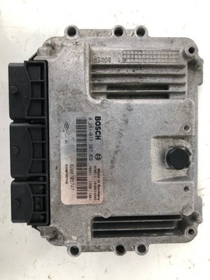 Бортовой компьютер блок управления двигателя renault megane ii scenic ii 0281013907 фото №1