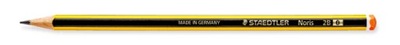 Ołówek STAEDTLER NORIS 2B bez gumki