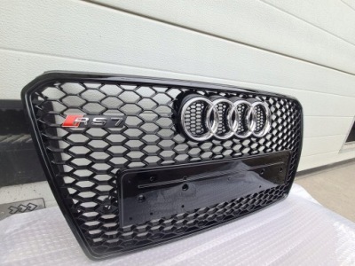 Audi a7 rs7 решётка радиатора версия с pdc 2011-2014 фото №1