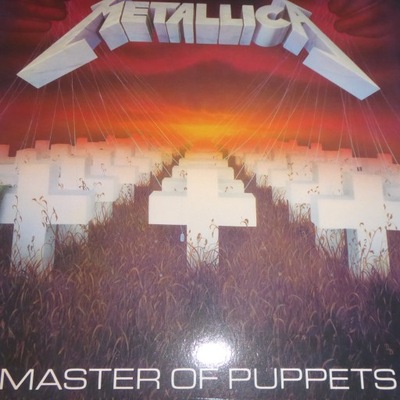 Metallica master of puppets /N.Mint RR insert