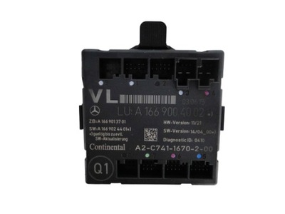 Mercedes b w246 246 модуль двері ліва передні фото №1