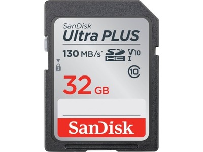 Karta pamięci SanDisk Ultra PLUS 32GB V10 U1 SDHC