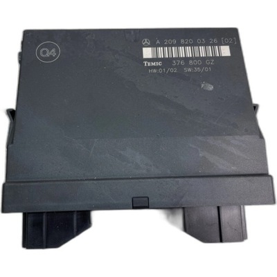 Mercedes clk w209 модуль комфорту a2098200326 фото №1