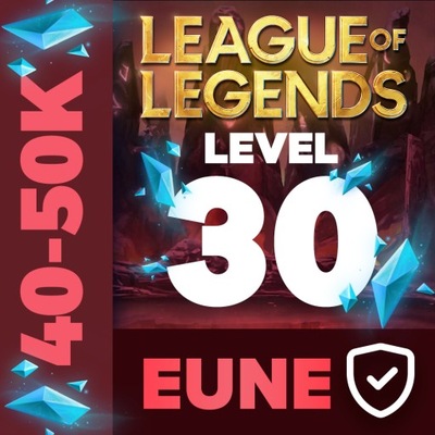 League of Legends KONTO LOL Smurf EUNE 40-50k BE Bezpieczne