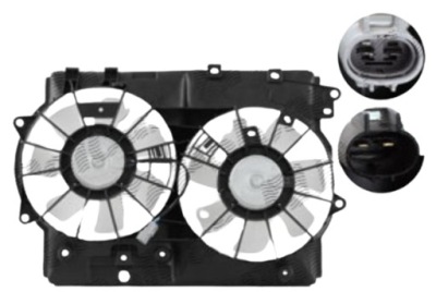 Lexus is xe2 2005-2013 вентилятор радіатора is220d фото №1