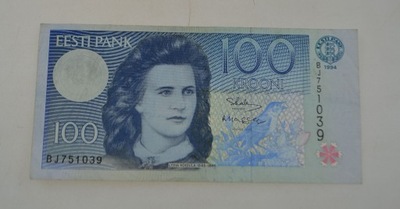 Estonia - banknot - 100 Koron - 1994 rok