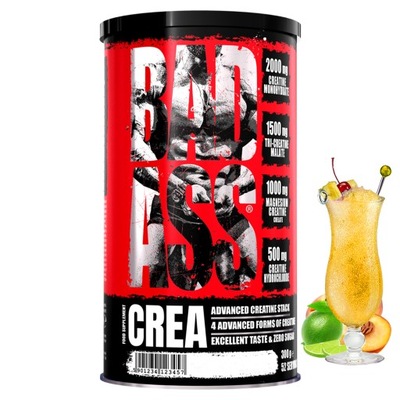 BAD ASS CREATINE 300 g KREATYNA STACK MONO POMPA SIŁA MIĘŚNIE MUSCLE ENERGY