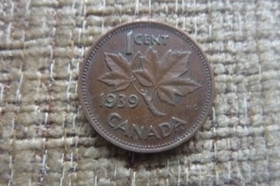 1 cent 1939 Canada