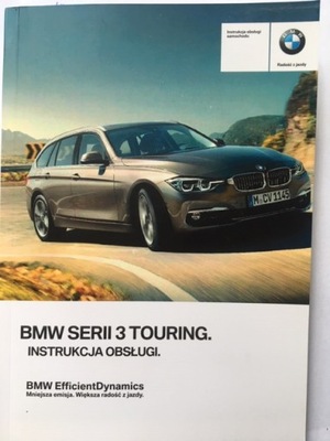 BMW 3 F31 2015-20818 TOURING KOMBI LENKIJA INSTRUKCJA VALDYMO NAUJA KNYGELĖ 