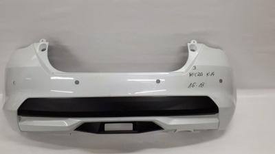 Nissan micra 2016 бампер задня фото №1