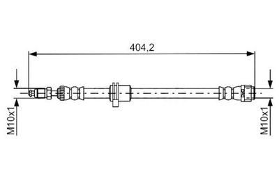 BOSCH CABLE DE FRENADO ELAST. MINI PARTE DELANTERA COOPER 1  