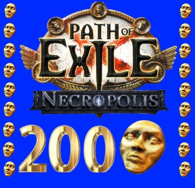 200x Divine Orb NOWA LIGA Necropolis Path of Exile Poe