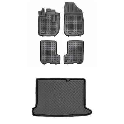 SET MATS I MAT DACIA SANDERO II 2012-2020 STEPWAY, 4X4 AWD (NAPED N  