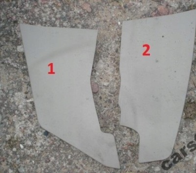 Renault laguna iii молдинг пластик оббивка p / l фото №1