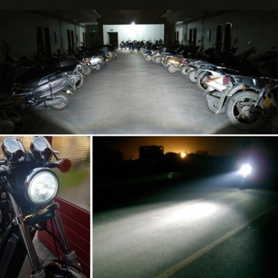 LUZ REFLEKTOROWA DIODO LUMINOSO LED H4 MOTOCICLETA HIGH LOW  