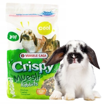 Karma dla KRÓLIKA - VERSELE LAGA Crispy Muesli 1kg