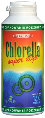 Chlorella Super Alga algi prasowane 1200 tabletek