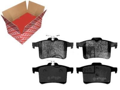 Feb116089 тормозные колодки тормозной. jaguar xj 09- задняя фото №1