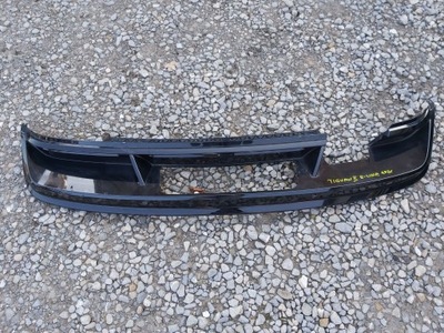 Спойлер бампера задний vw tiguan ii r-line фото №1