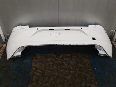 Vw polo vi 2g6807417 бампер задняя 6xpdc фото №1