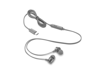 Słuchawki Lenovo Lenovo 300 USB-C Wired In-Ear Headphone szare (GXD1J77353)