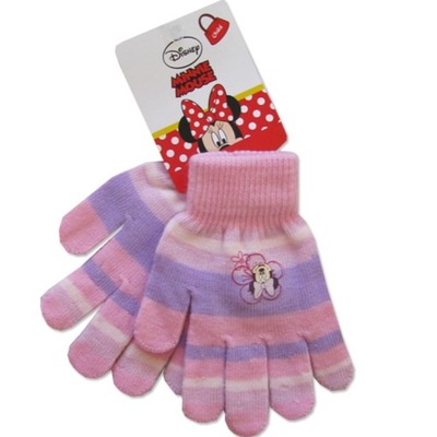 15cm Rękawiczki 5 palcowe Myszka Minnie Mouse Disney