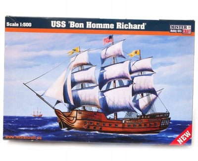 model do sklejania Okręt USS Bon Homme Richard