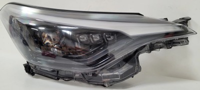 Лампа фара правая full led toyota chr lift 20- фото №1