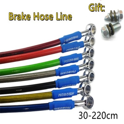 MOTOCIKLAS DIRT BIKE BRAIDED BRAKE HOSE LINE 