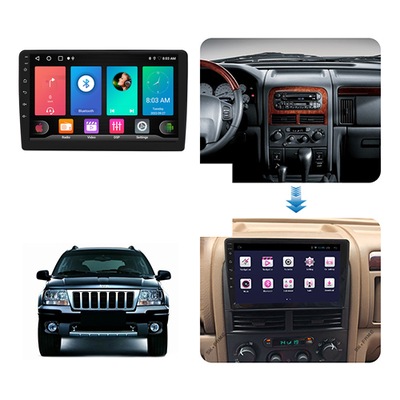 RADIO GPS JEEP GRAND CHEROKEE 2008-2010 BT 2 32GB  