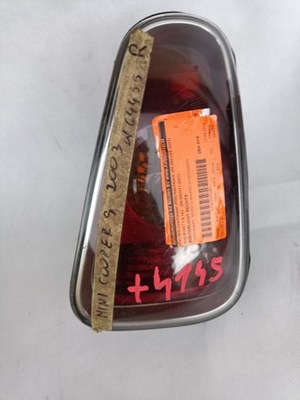 Лампа правая задняя задняя mini cooper one r50 04r фото №1