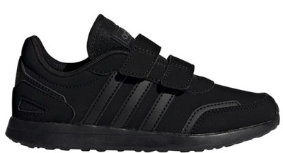 BUTY SPORTOWE DZIECIĘCE ADIDAS CZARNE NA RZEPY FW9308