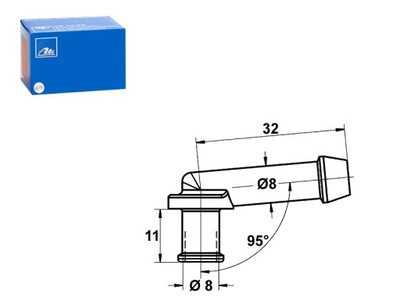 CONECTOR CABLE HAMUL ATE 03.3390-0055.1 ATE ATE  