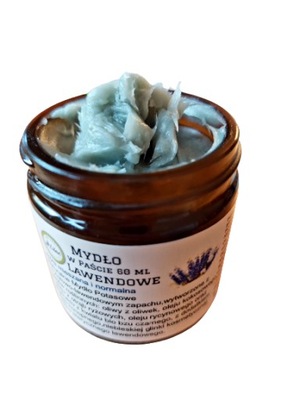 Naturalne Mydło Potasowe w Paście Lawendowe 60ml