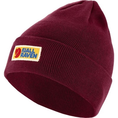 Czapka Fjallraven Vardag Classic Beanie Bordeaux Red