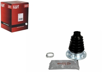 Захист шарнір внутрішнього kpl a1 11- з метал hart фото №1