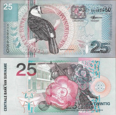 Surinam 2000 - 25 Gulden - Pick 148 UNC