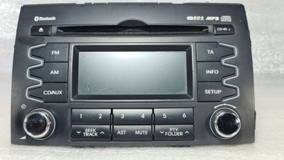 Kia sorento ii 09-12 оригінальні радіо cd mp3 961802p850ca фото №1